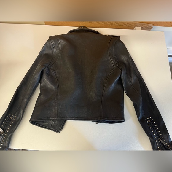 XS Guess Leather Jacket - Picture 2 of 3